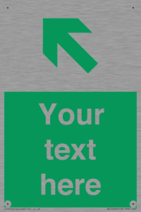 Custom Safe condition: Green Up left arrow